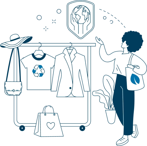 eCommerce industry illustration